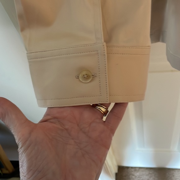 Company Ellen Tracy size 14 Oversized Shackleton in light tan - Picture 7 of 8